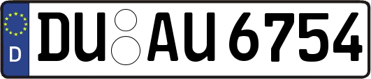 DU-AU6754