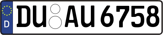 DU-AU6758