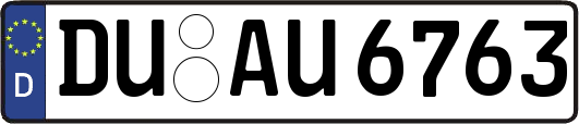 DU-AU6763