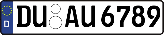 DU-AU6789