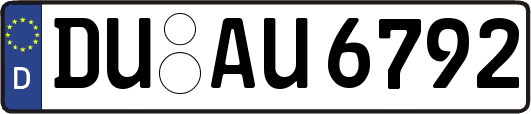 DU-AU6792