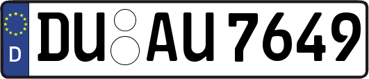 DU-AU7649