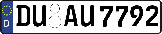 DU-AU7792