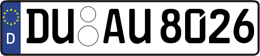 DU-AU8026