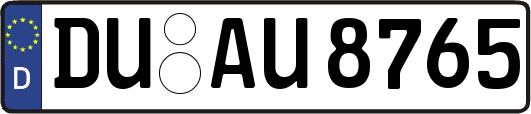 DU-AU8765