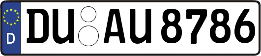 DU-AU8786