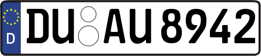 DU-AU8942