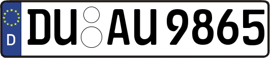 DU-AU9865