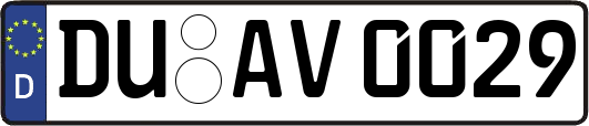 DU-AV0029