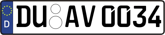 DU-AV0034