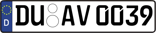 DU-AV0039