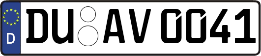 DU-AV0041