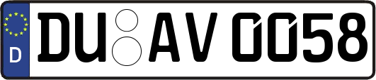 DU-AV0058