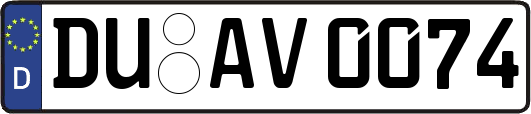 DU-AV0074