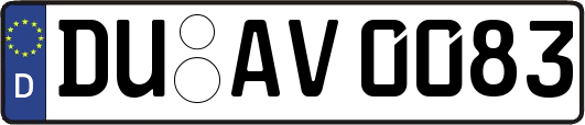 DU-AV0083