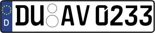 DU-AV0233