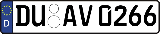 DU-AV0266