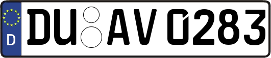 DU-AV0283