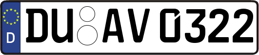 DU-AV0322