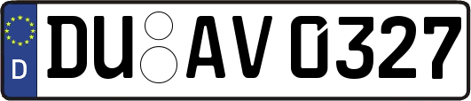 DU-AV0327