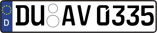 DU-AV0335
