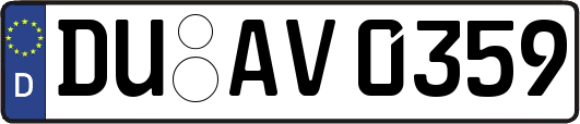 DU-AV0359