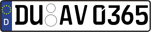 DU-AV0365