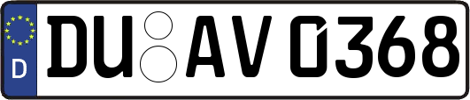DU-AV0368