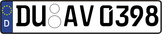 DU-AV0398