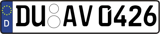 DU-AV0426