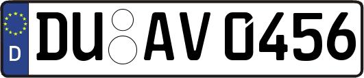DU-AV0456