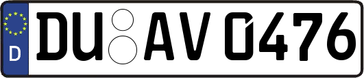DU-AV0476