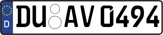 DU-AV0494