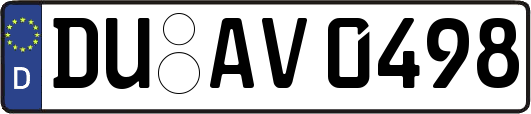 DU-AV0498