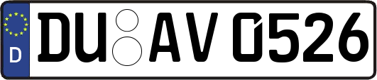 DU-AV0526