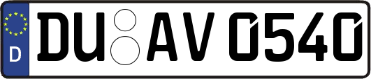 DU-AV0540