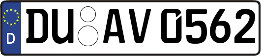 DU-AV0562