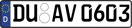 DU-AV0603