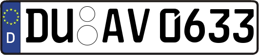 DU-AV0633