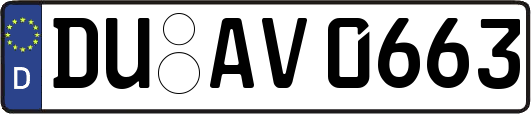 DU-AV0663