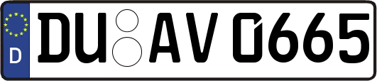 DU-AV0665