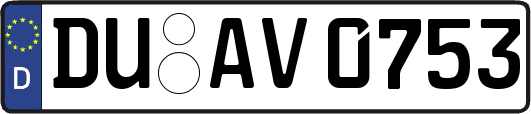 DU-AV0753