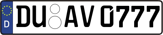 DU-AV0777