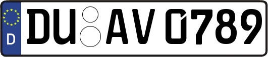 DU-AV0789