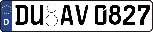 DU-AV0827