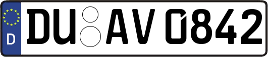 DU-AV0842