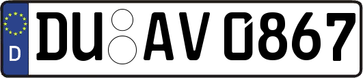 DU-AV0867
