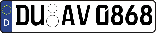 DU-AV0868