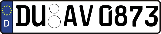 DU-AV0873