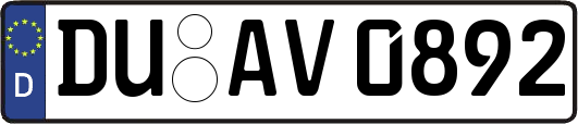 DU-AV0892